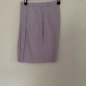 Ralph Lauren Light Purple Pencil Skirt